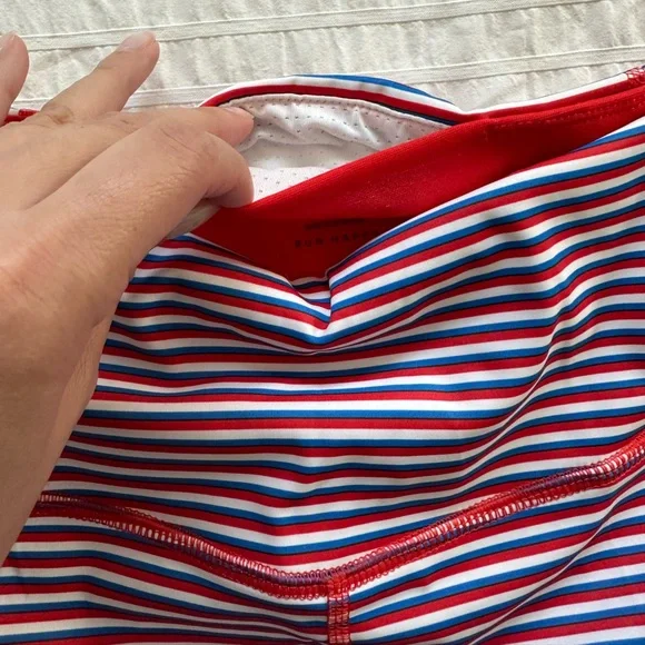 NWT Brooks Striped Running Shorts - Picture 5 of 9